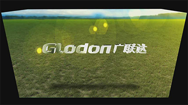 广联达展厅-四折幕动画