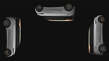 大众电动概念车-全息