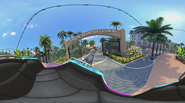 Motiongate主题公园过山车宣传动画-VR