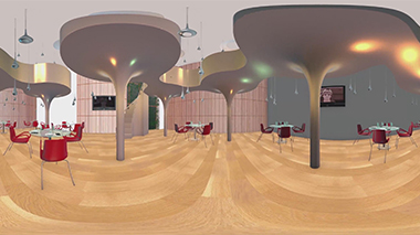 三维餐厅VR体验